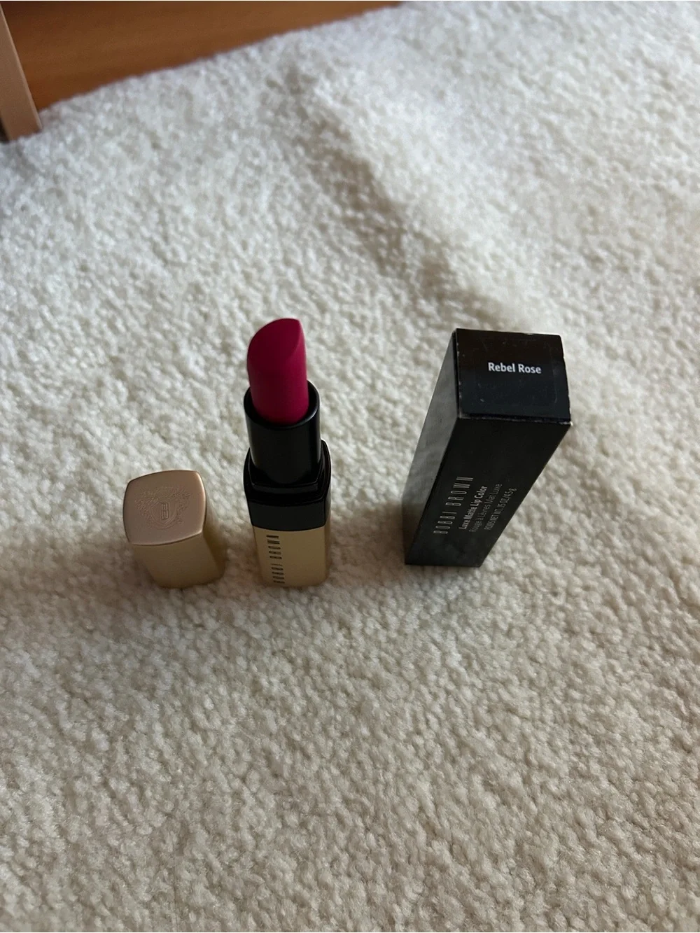 Bobbi Brown Rebel Rose Lipstick - Deep Rose Pink